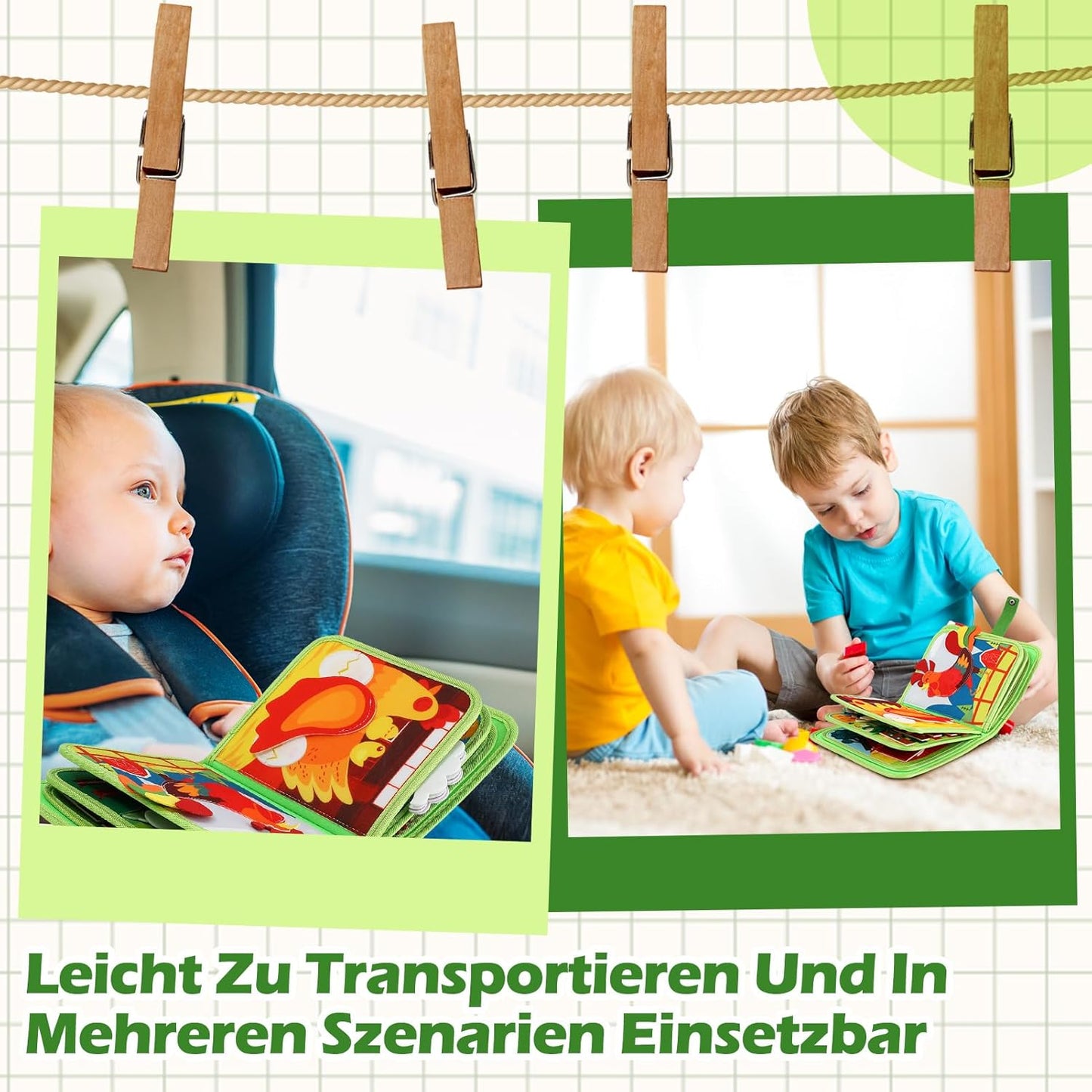 Pädagogisches Montessori Farm Geschichten Buch